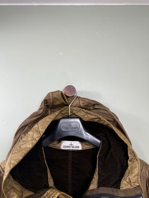 Stone Island Khaki Lamy Flock Jacket