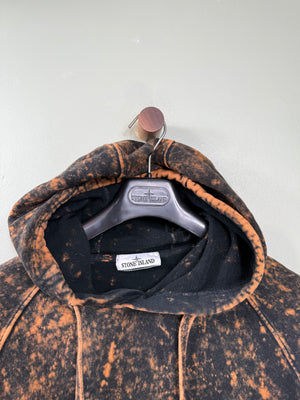 Stone Island Black Ovo Dye Hoodie