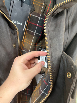 C.P. Company X Barbour Brown Waxed Cotton La Mille Jacket