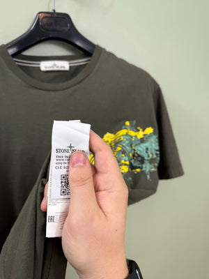 Stone Island Khaki T-Shirt