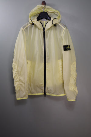 Stone Island Yellow Lamy Velour Jacket