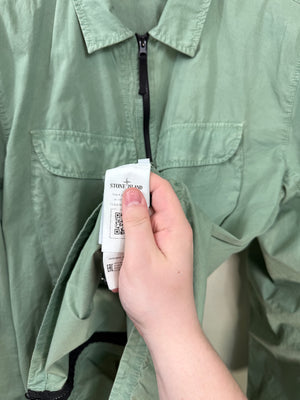 Stone Island Sage Green Overshirt
