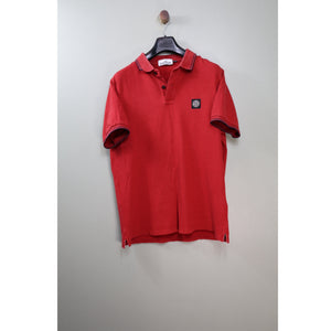 Stone Island Red Slim Fit Polo