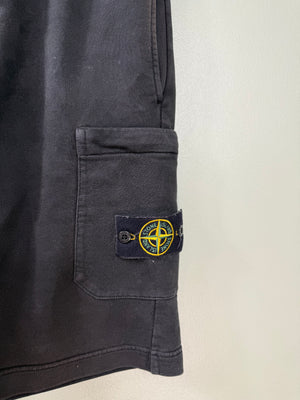 Stone Island Black Shorts