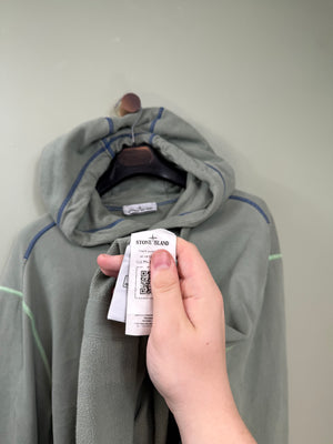 Stone Island Khaki Hoodie