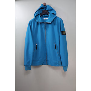 Stone Island Aqua Blue Soft Shell Jacket