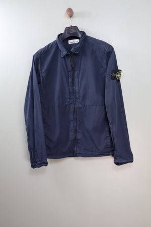 Stone Island Navy Tela Overshirt
