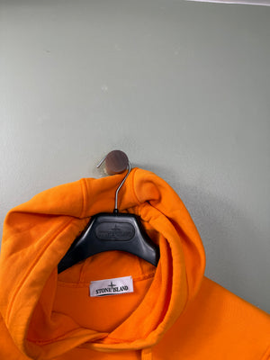 Stone Island Orange Hoodie