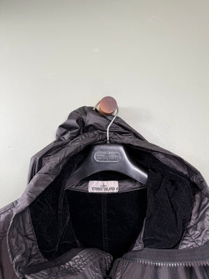 Stone Island Black Lamy Flock Jacket