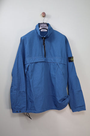 Stone Island Blue Smock Overshirt