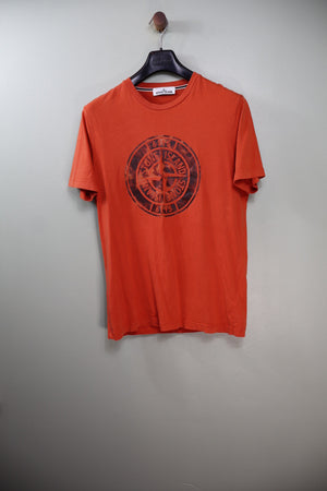 Stone Island Orange T-Shirt