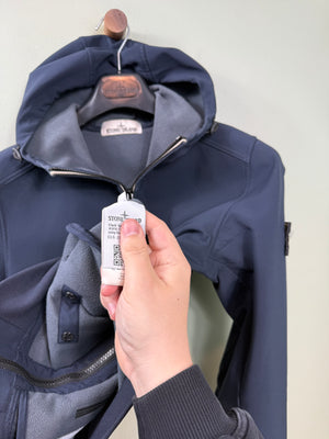 Stone Island Navy Soft Shell Jacket