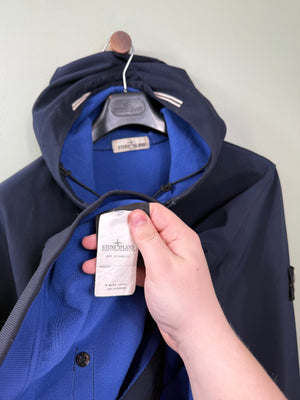 Stone Island Navy Soft Shell Jacket
