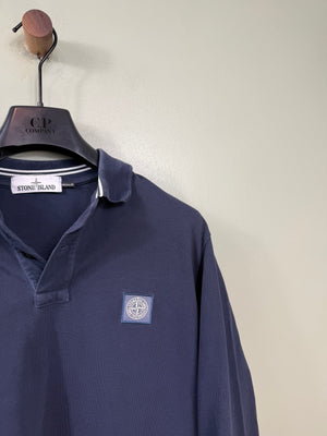 Stone Island Navy Regular Fit Polo