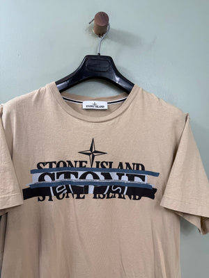Stone Island Beige T-Shirt