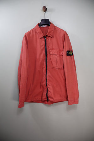 Stone Island Burnt Orange Overshirt