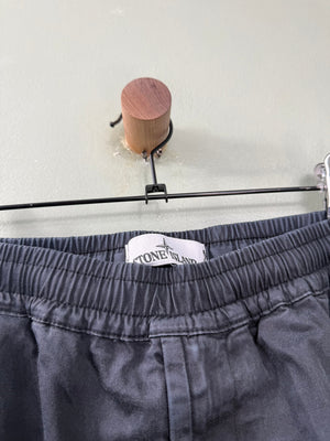 Stone Island Black RE-T Cargo Bottoms