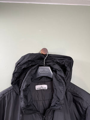 Stone Island Black Crinkle Reps Jacket