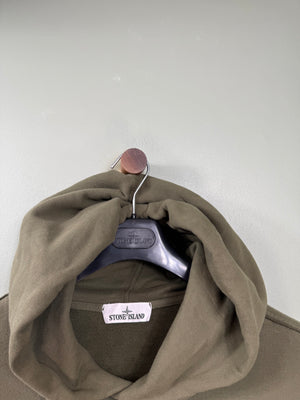 Stone Island Khaki Hoodie