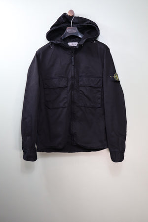 Stone Island Black Supima Cotton Jacket