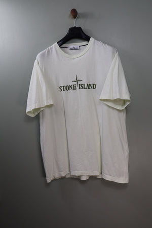 Stone Island Pastel Yellow T-Shirt