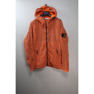 Stone Island Orange Nylon Metal Jacket