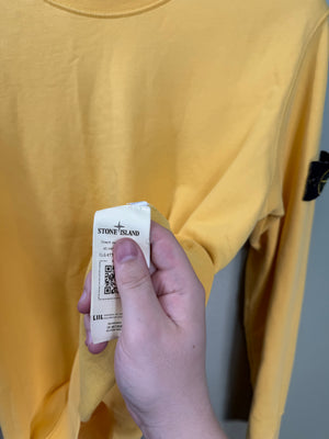 Stone Island Yellow Jumper