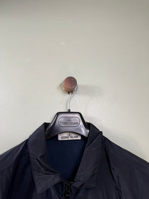 Stone Island Navy Nylon Metal Overshirt