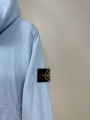 Stone Island Baby Blue Hoodie