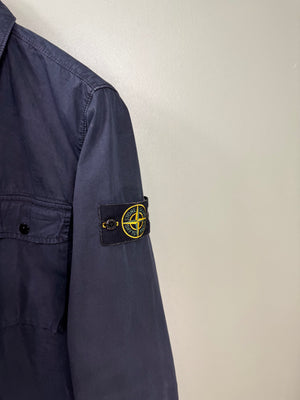 Stone Island Navy Overshirt