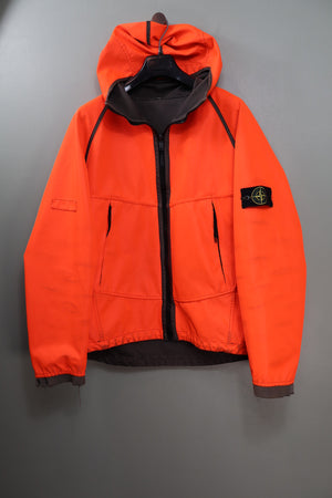 Stone Island Orange/Slate Grey Fluorescent Reversible Jacket