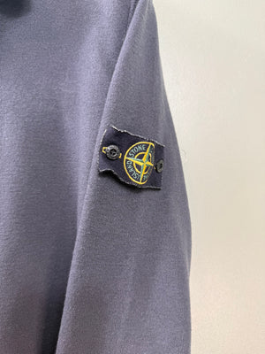 Stone Island Navy 1/4 Zip Jumper