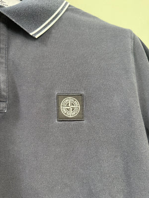 Stone Island Navy Polo Shirt