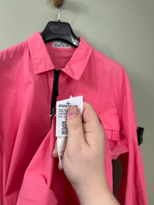 Stone Island Hot Pink Overshirt
