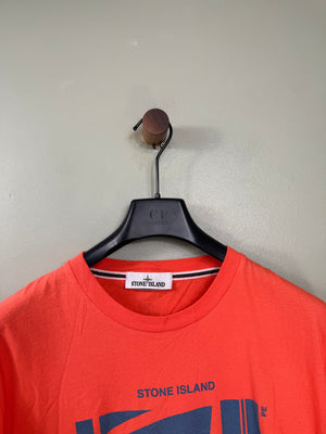 Stone Island Orange T-Shirt