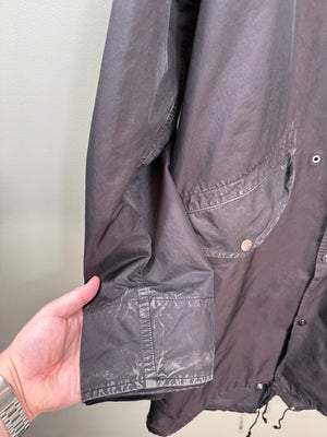 Stone Island Black David TC Fishtail Parka Jacket