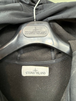 Stone Island Black Soft Shell Jacket