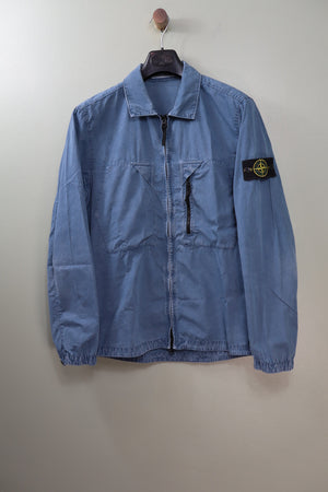 Stone Island Blue Overshirt