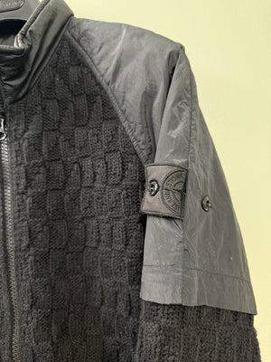 Stone Island Shadow Project Nylon Plated Heavy Knit Jumper