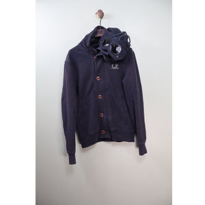 C.P. Company Navy Goggle Hoodie
