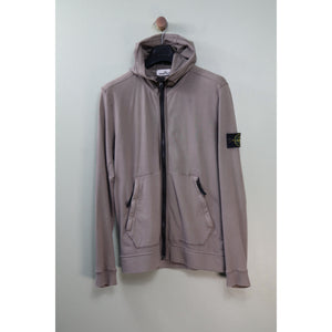 Stone Island Slate Zipped Hoodie