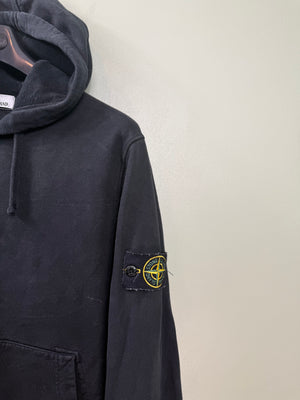 Stone Island Black Zipped Hoodie