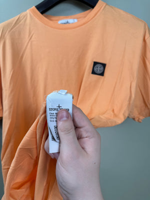 Stone Island Orange T-Shirt