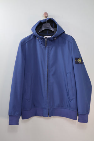 Stone Island Navy Soft Shell Jacket