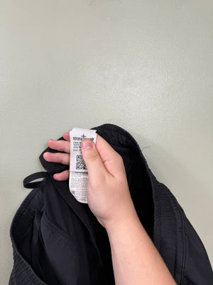 Stone Island Black RE-T Cargo Bottoms