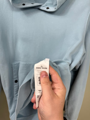 Stone Island Baby Blue Hoodie