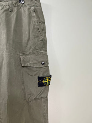 Stone Island Khaki SL Cargo Bottoms