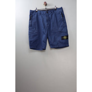 Stone Island Navy RE Cargo Shorts