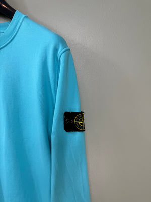 Stone Island Aqua Blue Jumper