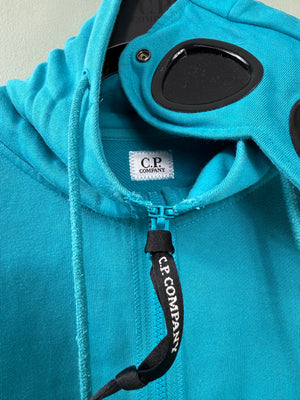 C.P. Company Blue Goggle Hoodie